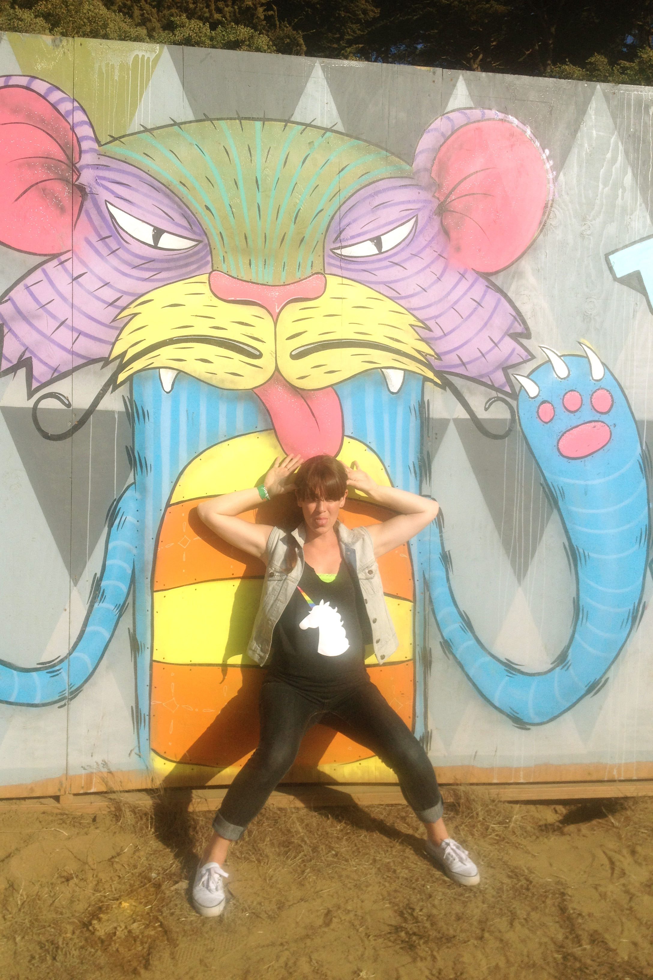 Murals at Outside Lands // Nattie on the Road