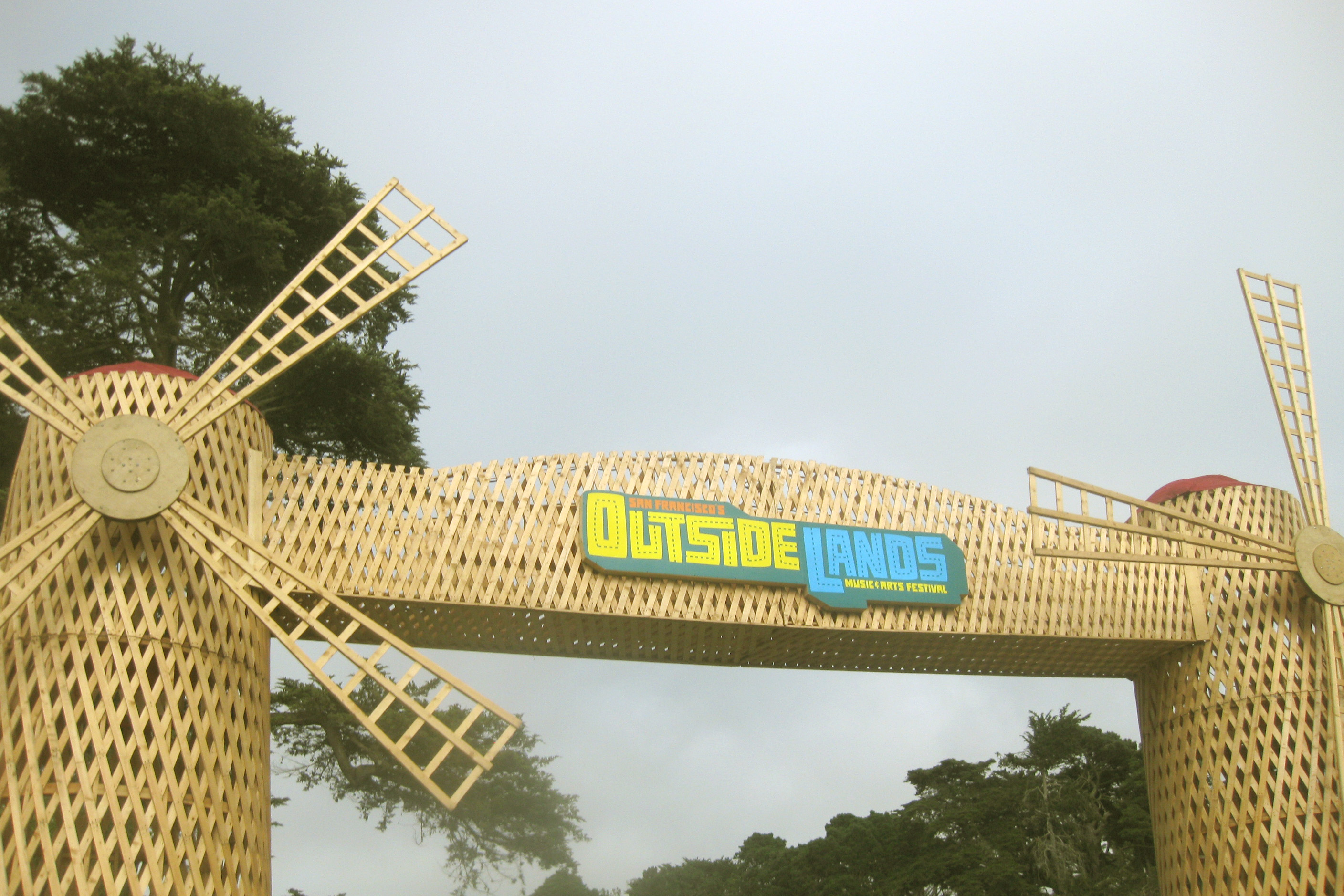 Outside Lands Wind Mills // Nattie on the Road