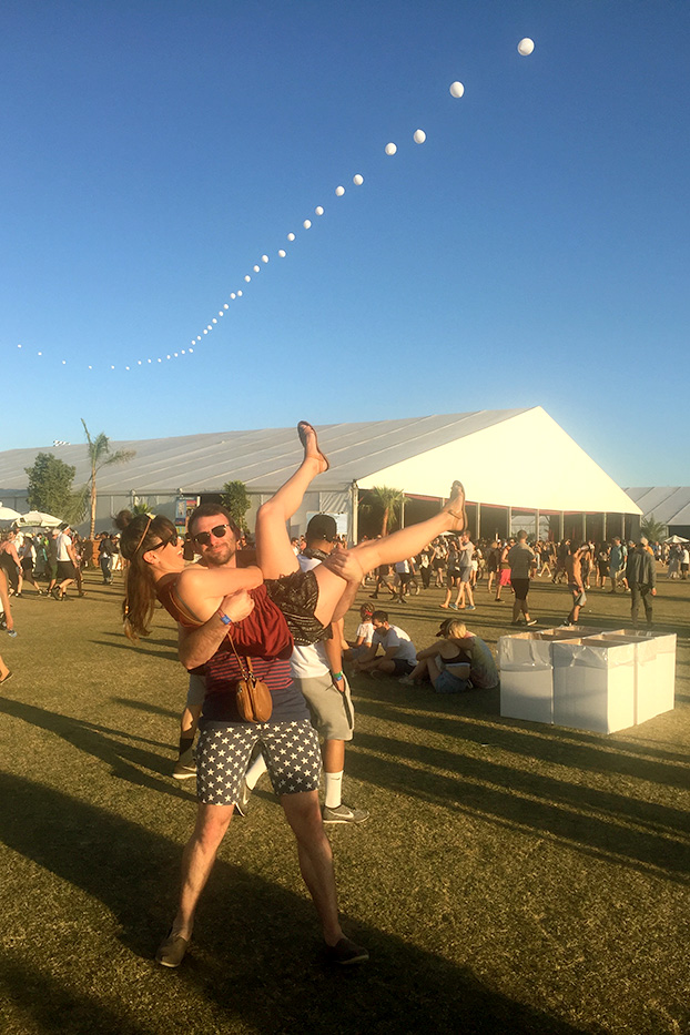 Nat & Rob at Coachella // Nattie on the Road