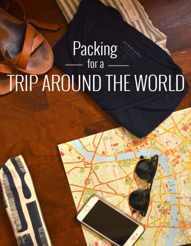 Packing for a Trip Around The World // Nattie on the Road