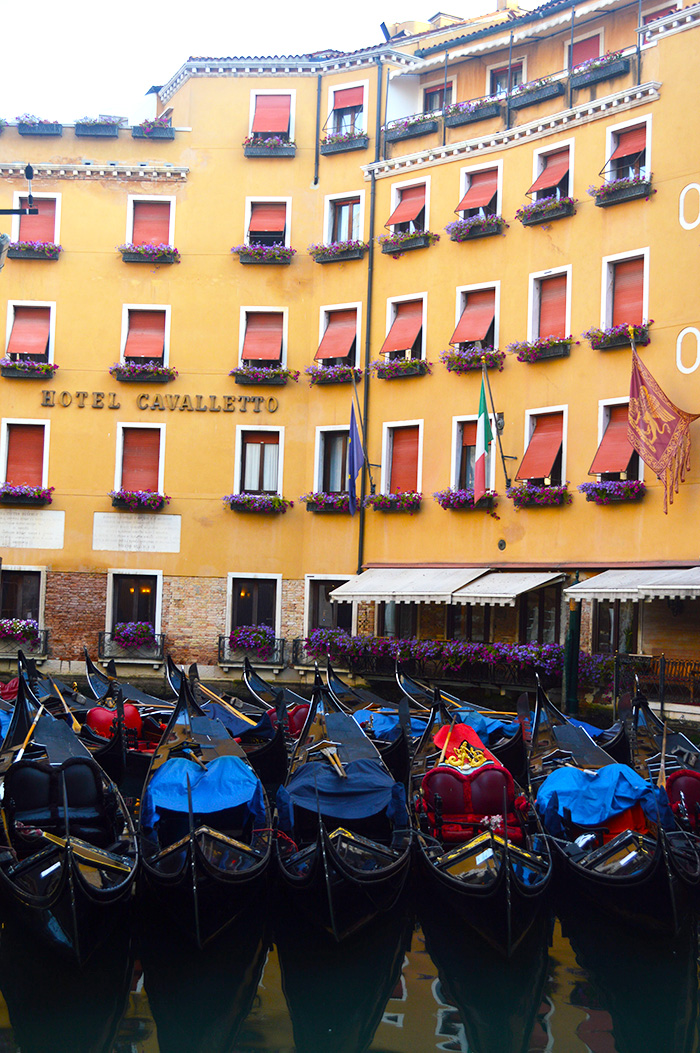 Boat parking in Venice // Nattie on the Road