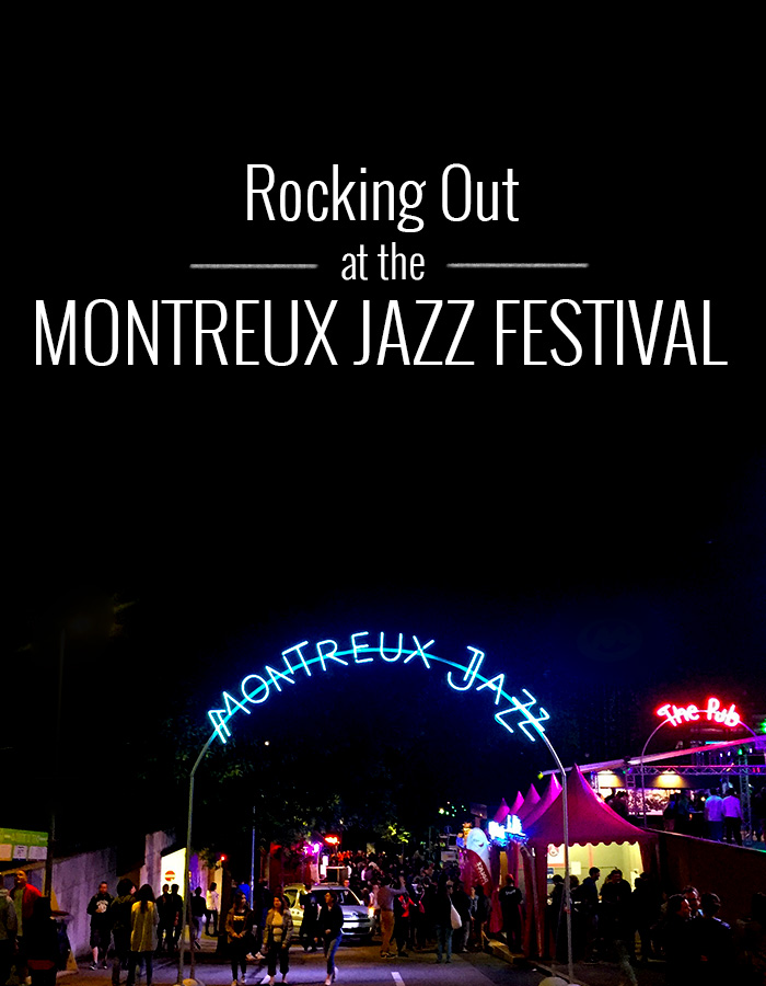 Rocking out at the Montrex Jazz Festival // Nattie on the Road