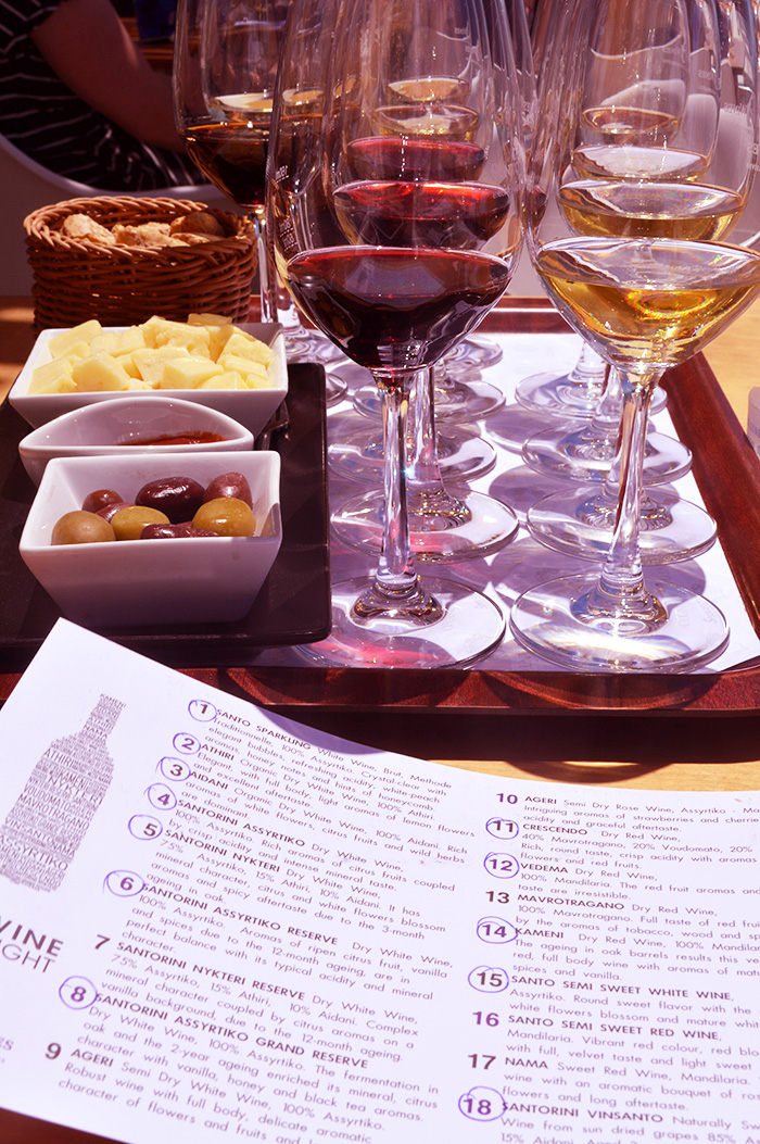 Wine Tasting in Santorini // Nattie on the Road