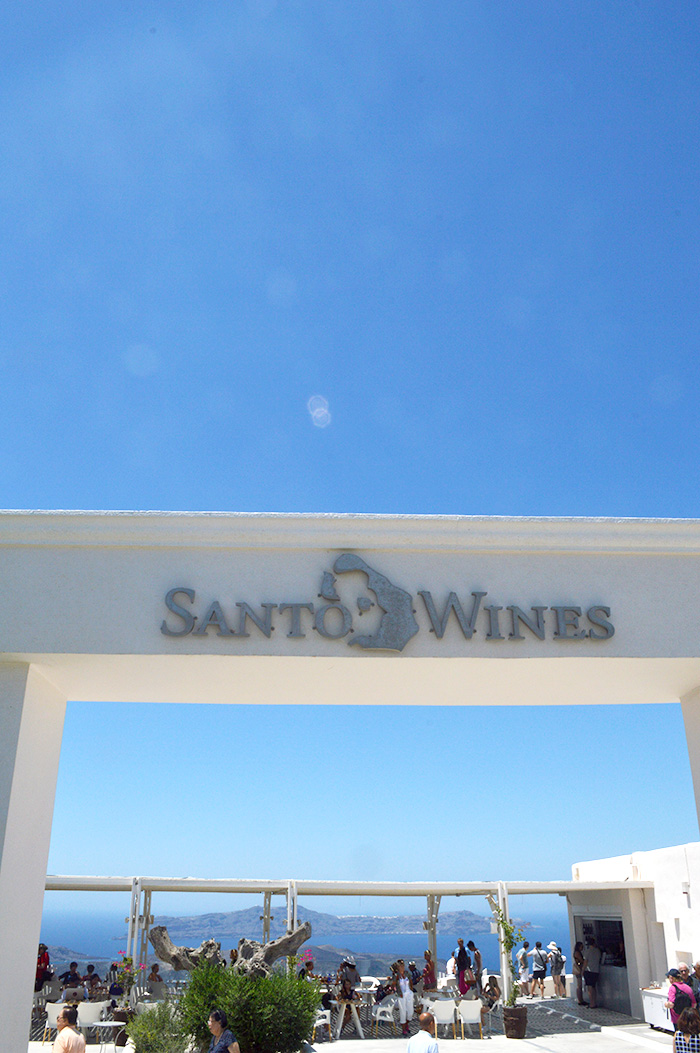 Santo Wines Winery - Santorini // Nattie on the Road