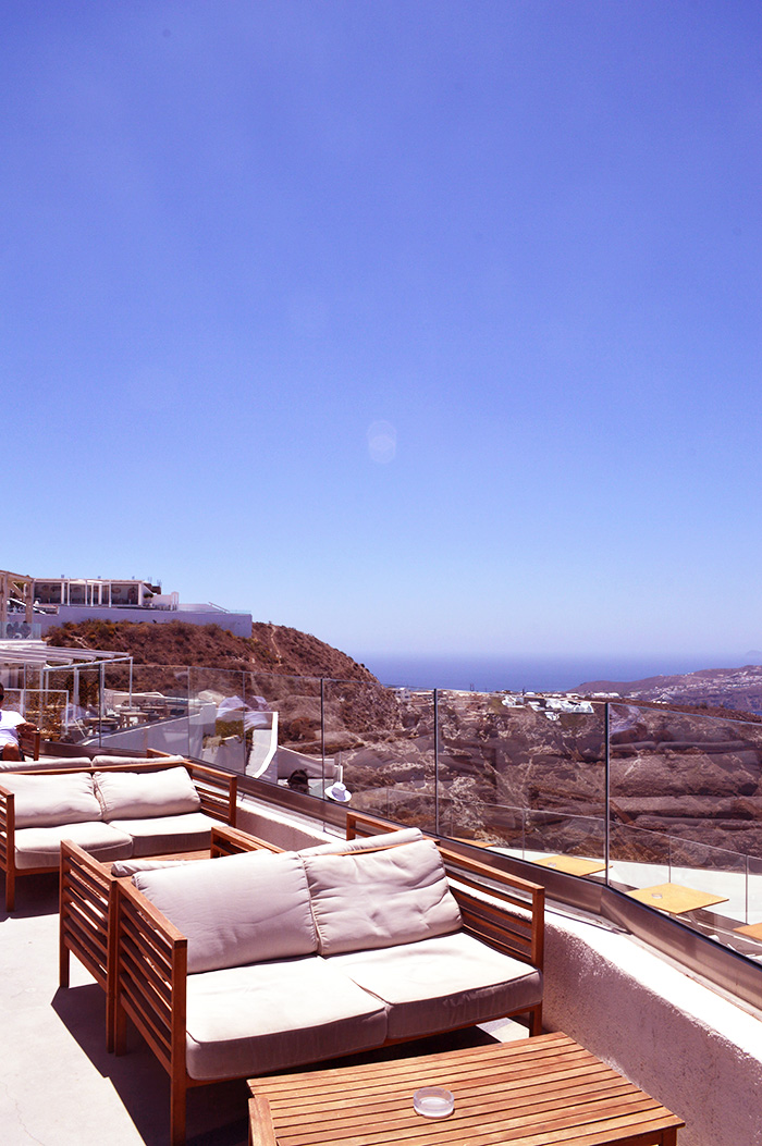 The perfect cliff side winery in Santorini // Nattie on the Road