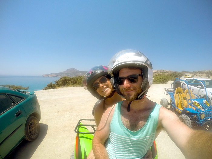 Take and ATV adventure in Milos // Nattie on the Road