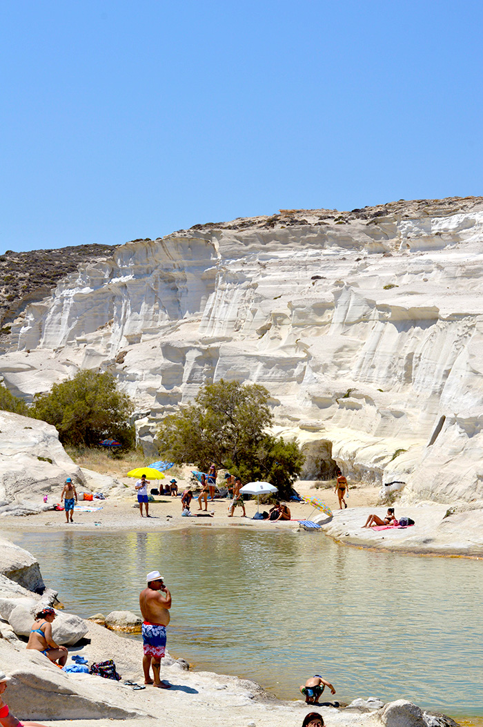 Sarakiniko Beach, Milos Greece // Nattie on the Road