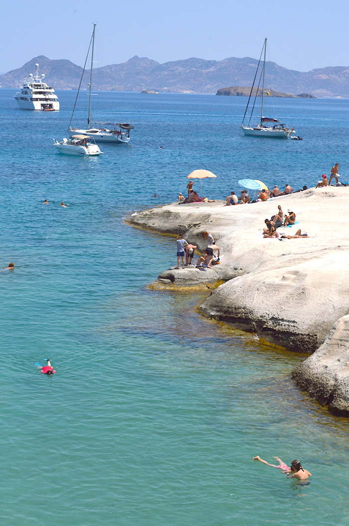 Sarakiniko Beach, Milos Greece // Nattie on the Road