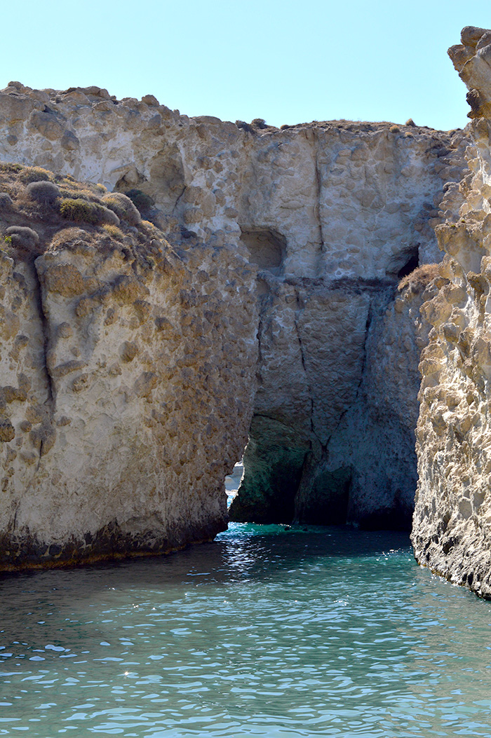 Papafragas Beach, Milos Greece // Nattie on the Road