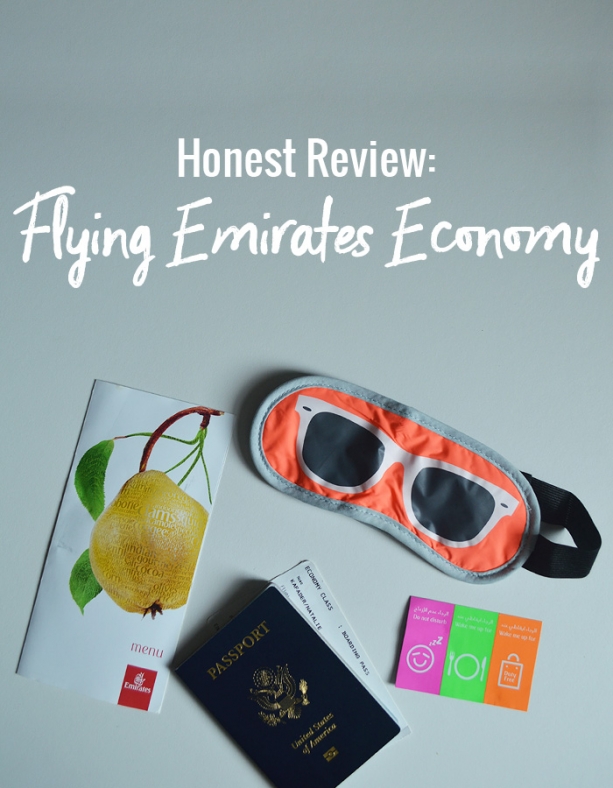 Honest Review: Flying Emirates Economy // Nattie on the Road
