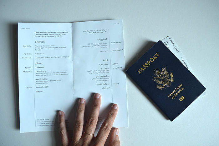 Flying Emirates Economy // Nattie on the Road