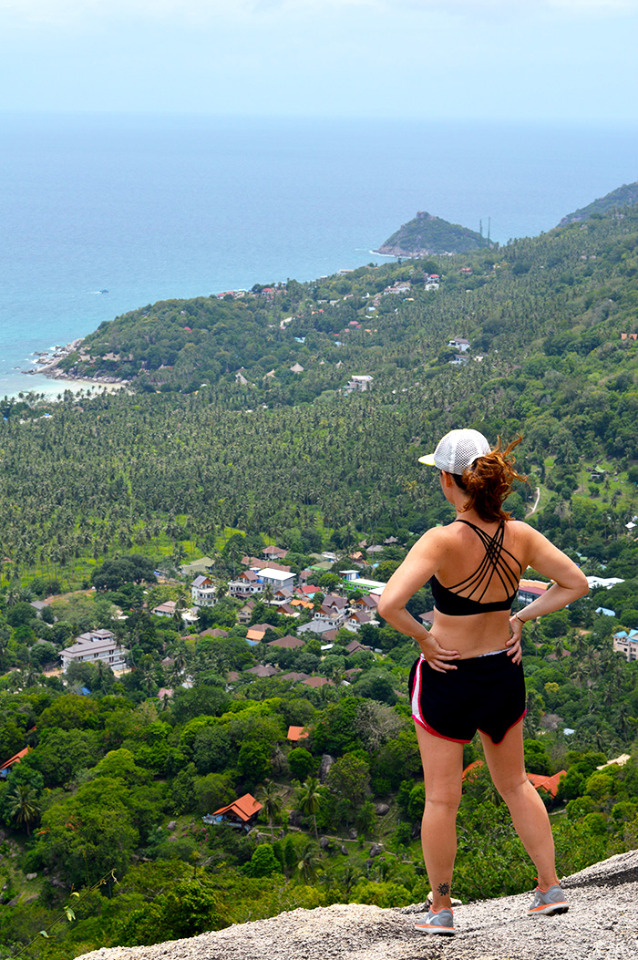 From the top of Fraggle Rock - Koh Tao // Nattie on the Road