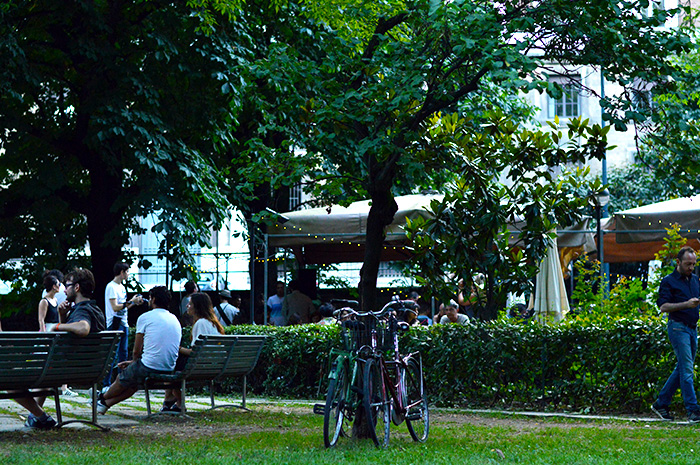 Jazz in the park in Milan // Nattie on the Road