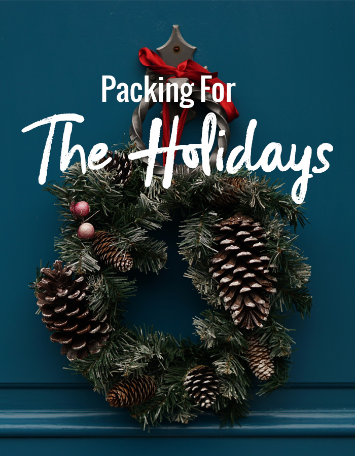 packing for holiday travels