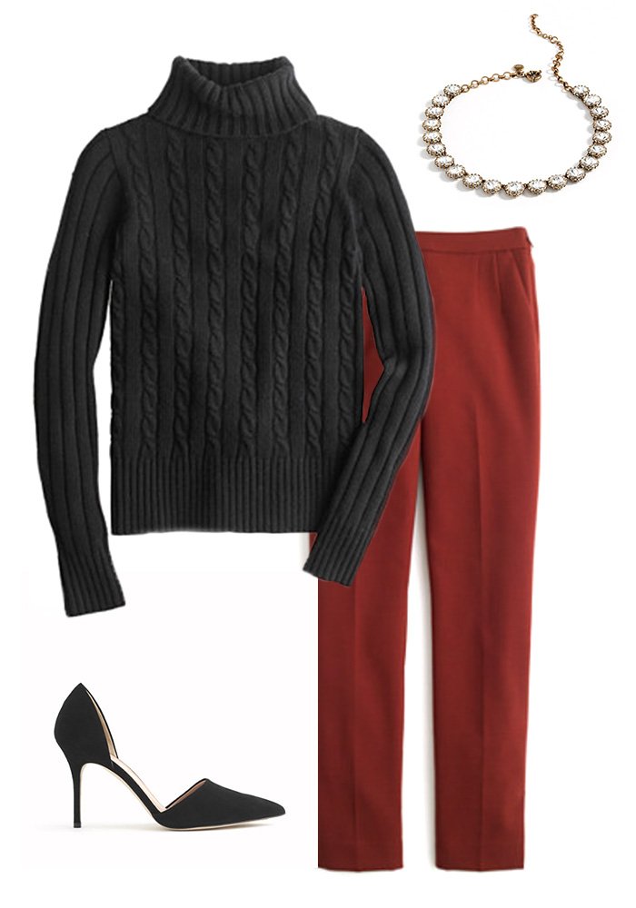 holiday dinner outfit