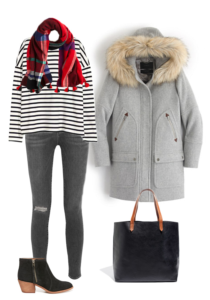 casual winter outfit