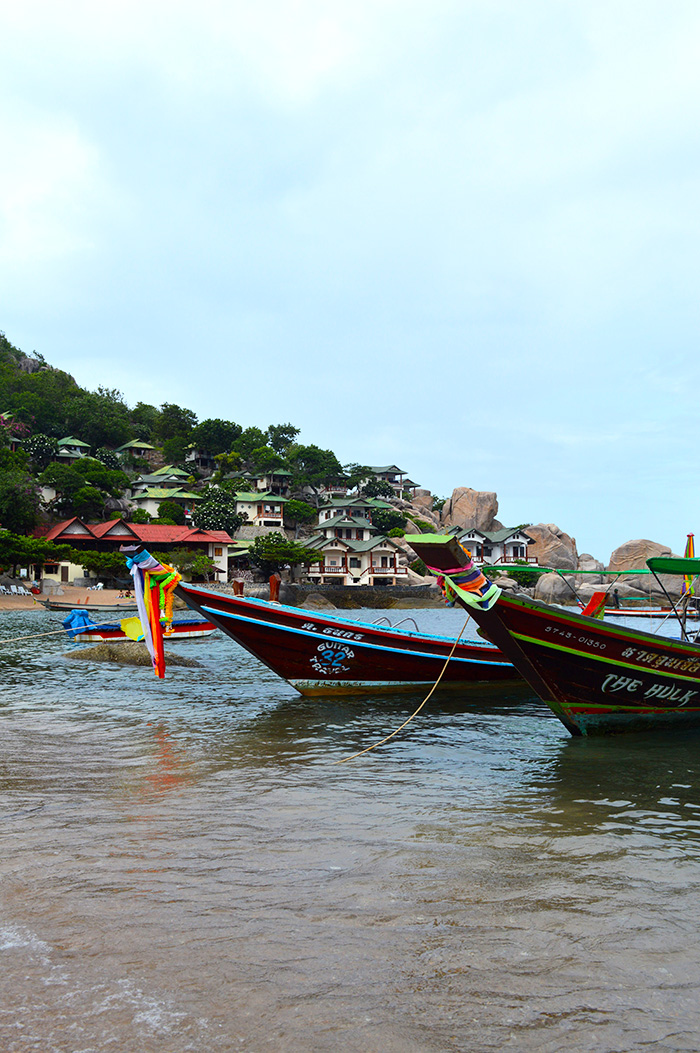Taxi Boats in Koh Tao Thailand