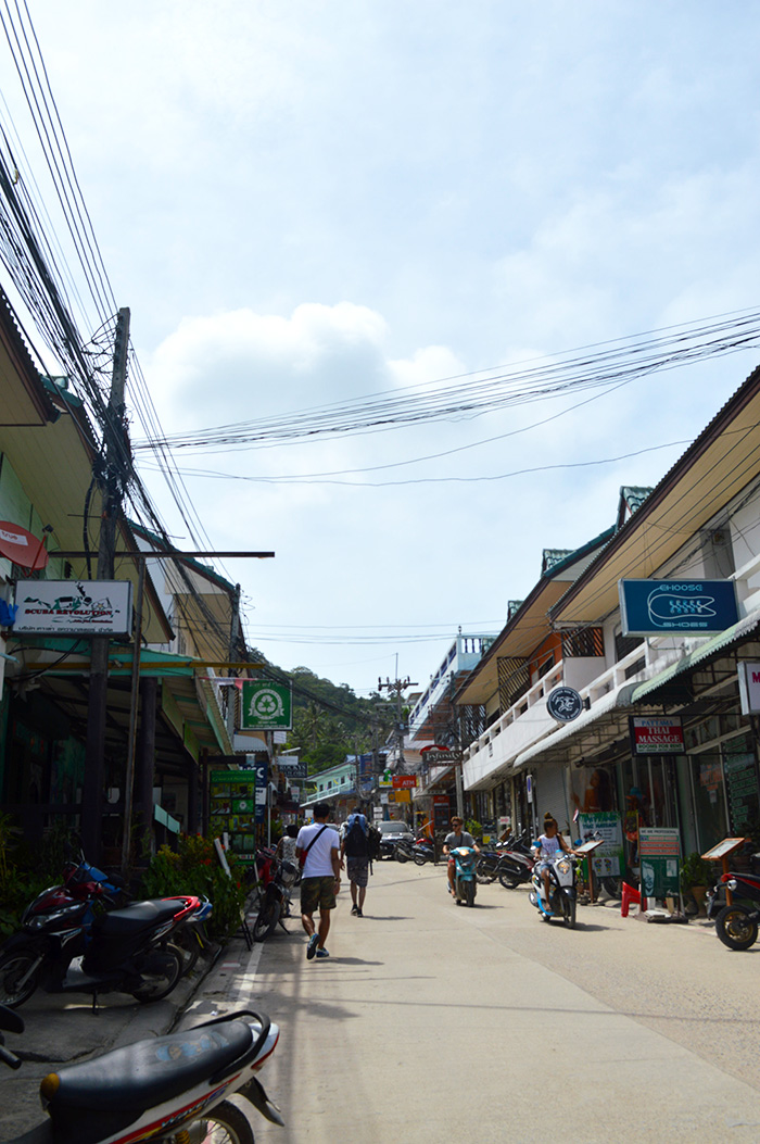 the Up Road - Koh Tao Thailand
