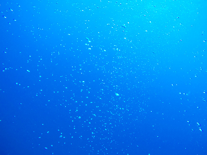 Scuba bubbles