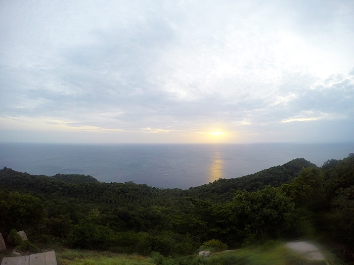 sun rise over Koh Tao