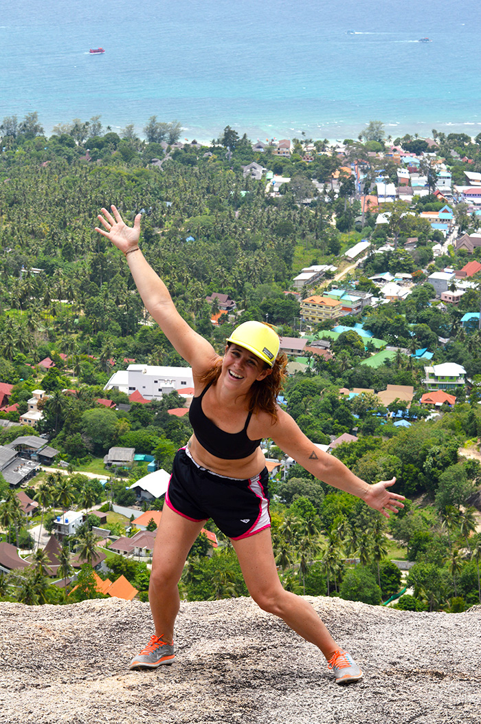 The hike to Fraggle Rock is rewarded with that view!