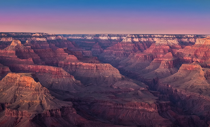 takin in the views at the Grand Canyon