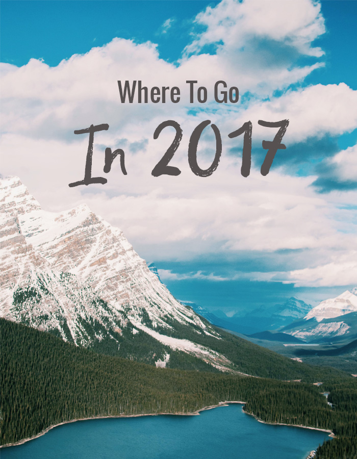 Where to go in 2017