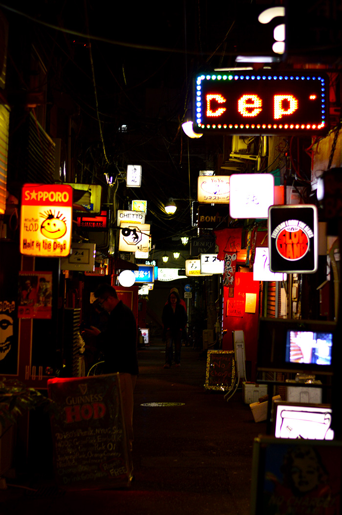 Alleys of Tokyo, Japan