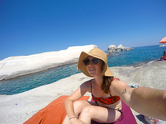 Beaches of Milos Greece