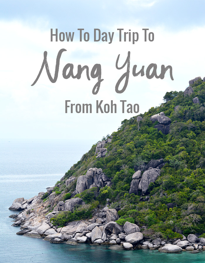 how to day trip to Nang Yuan from Koh Tao