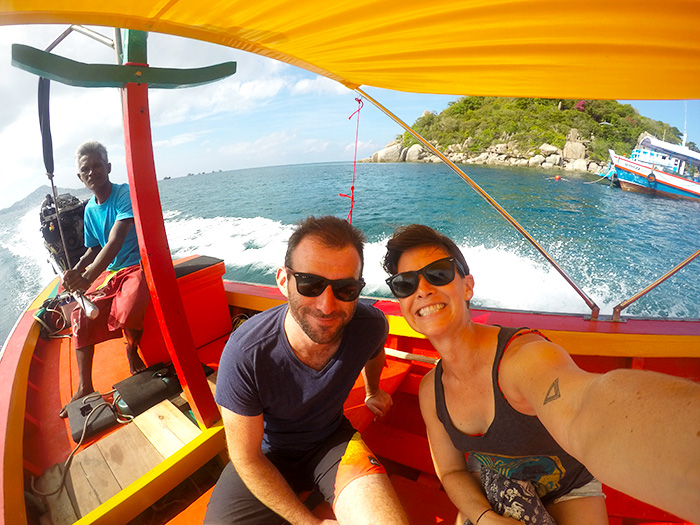 get on a boat and take an adventure