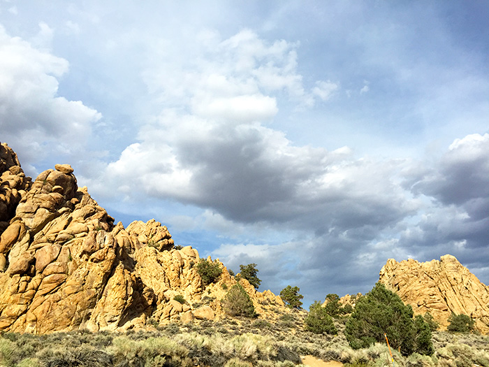 rock formations in Nevada