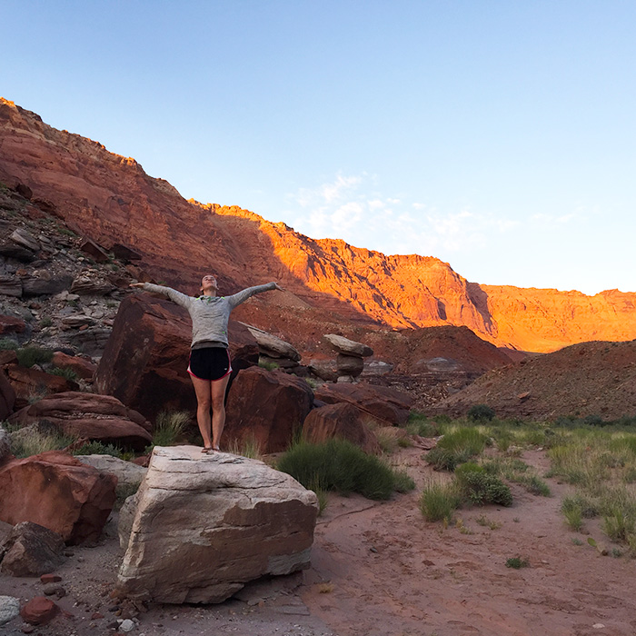 Red rocks in Utah