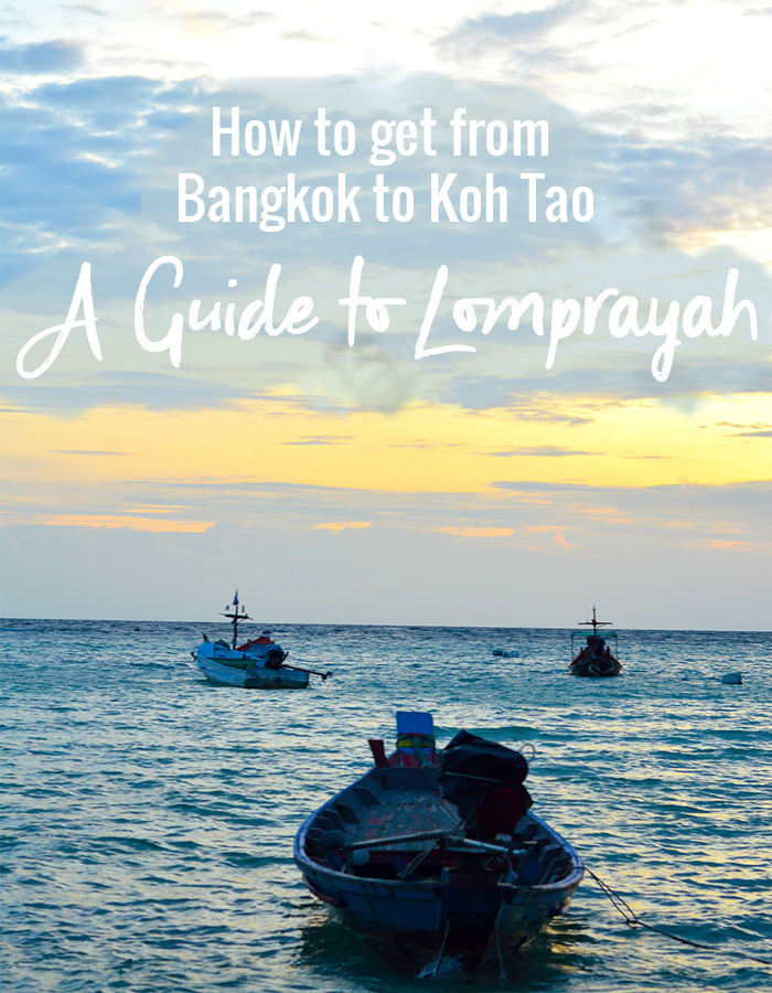 How to get from Bangkok to Koh Tao