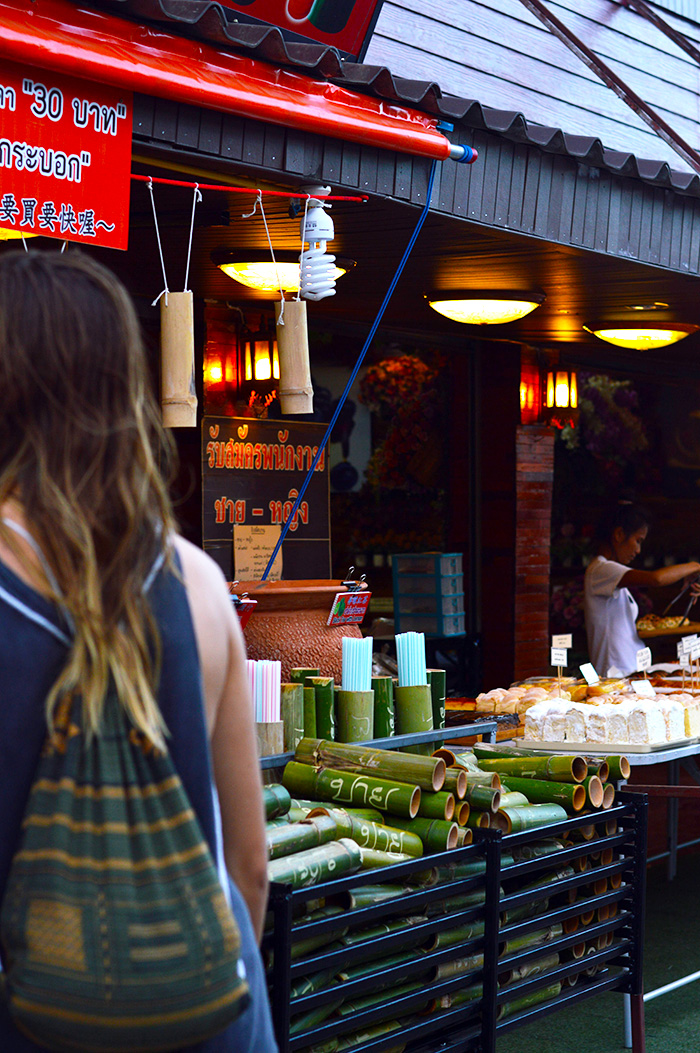 Lemon grass tea at the Night Market, Pai