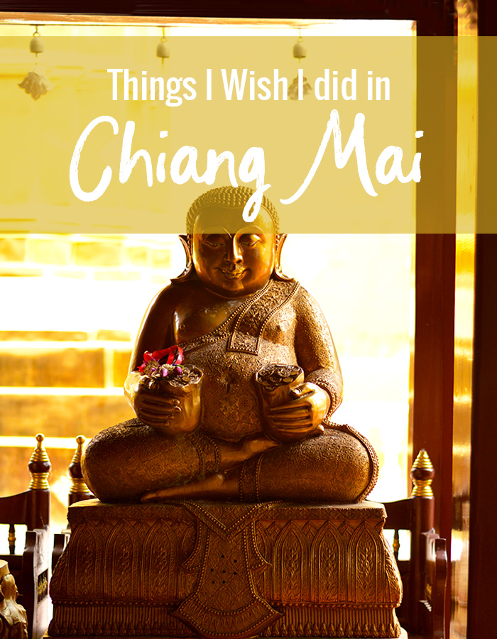 Things I wish I did in Chiang Mai Thailand