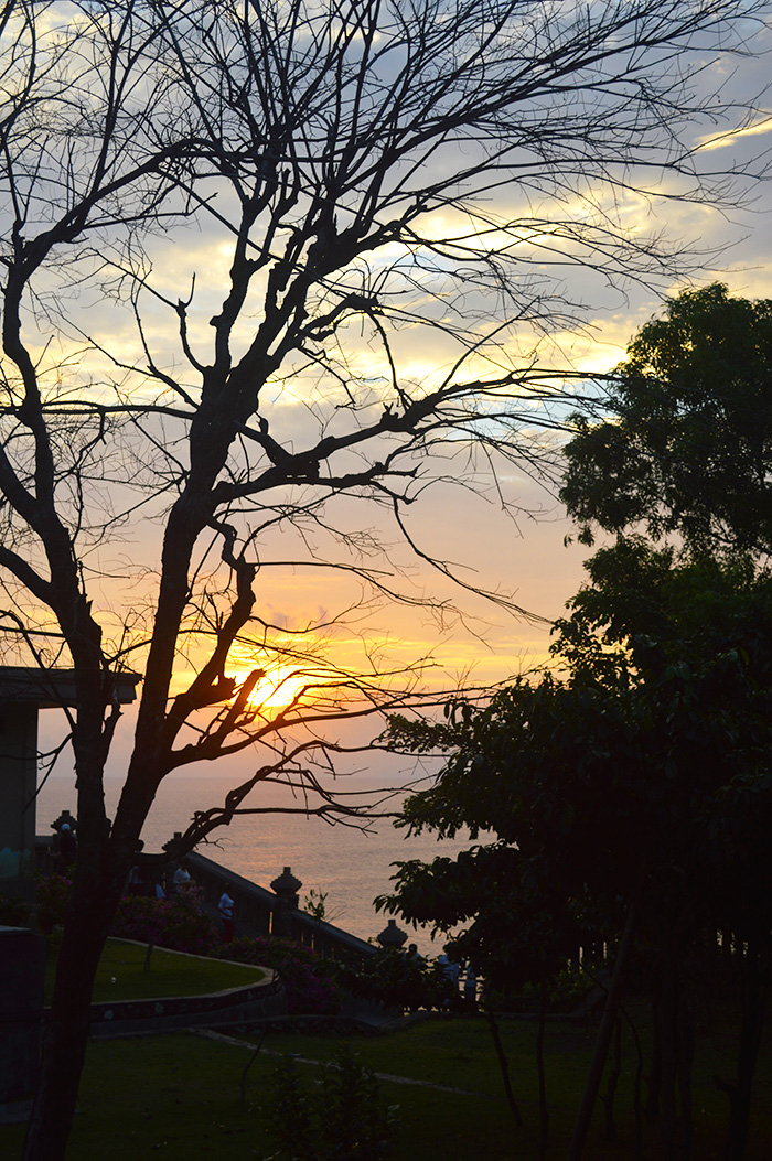 Sunset at Uluwatu