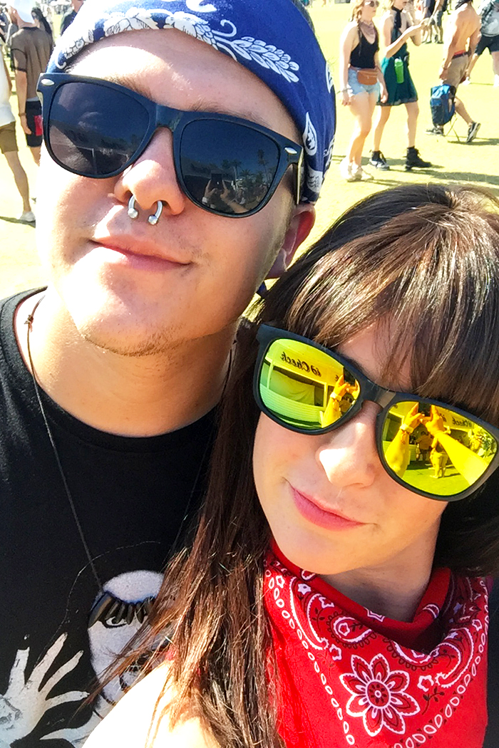 Coachella bandana style