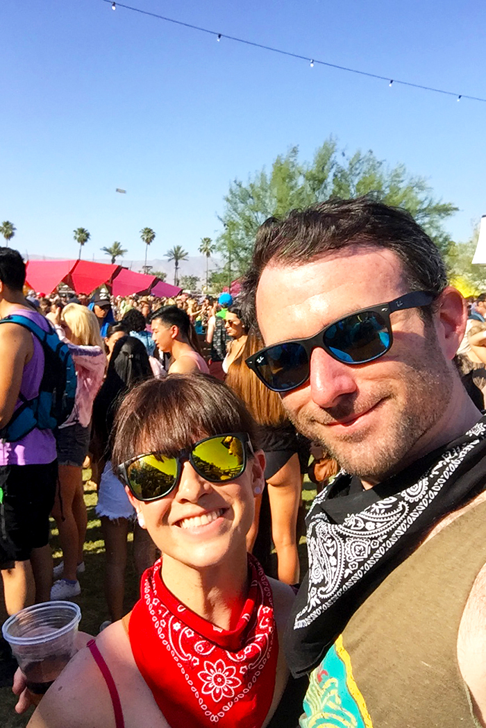 Coachella bandana style