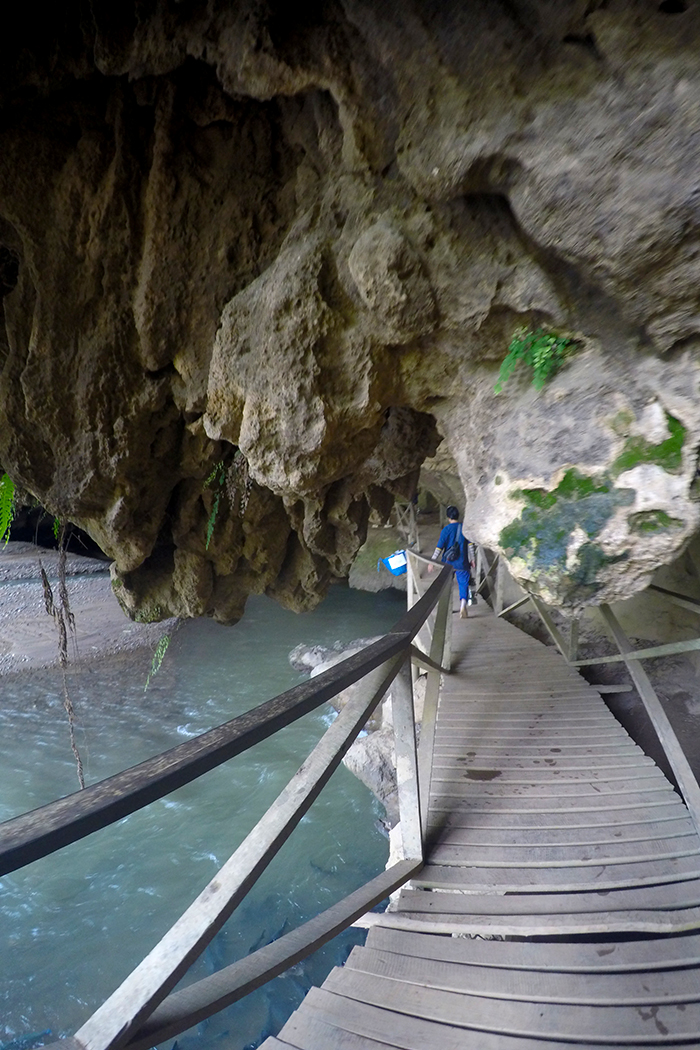 Caving outside of Pai