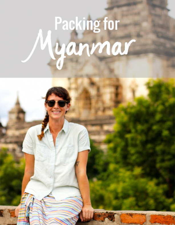 Packing for Myanmar