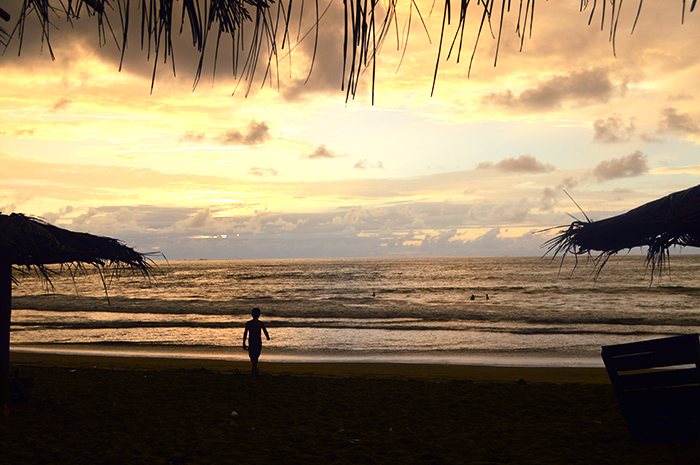sunset swims