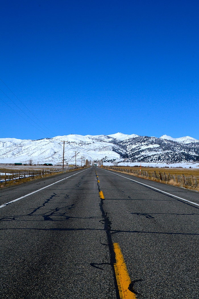 Driving down highway 395