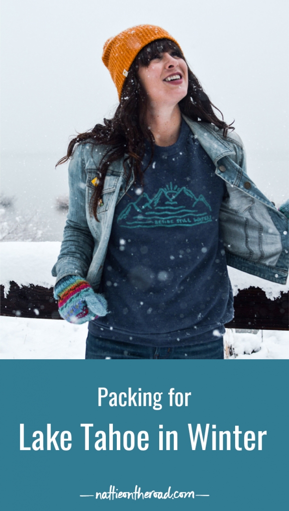 packing for Lake Tahoe in Winter