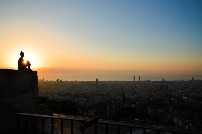Sunrise at Bunkers Del Carmel, Barcelona