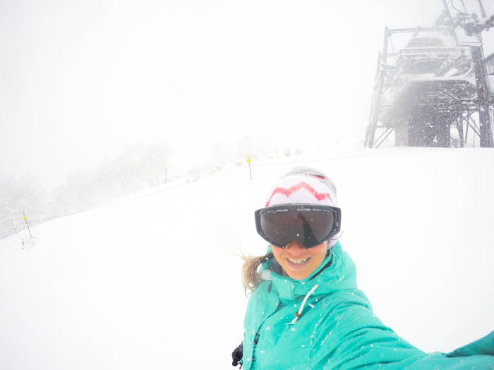 snowboarding in Niseko Japan