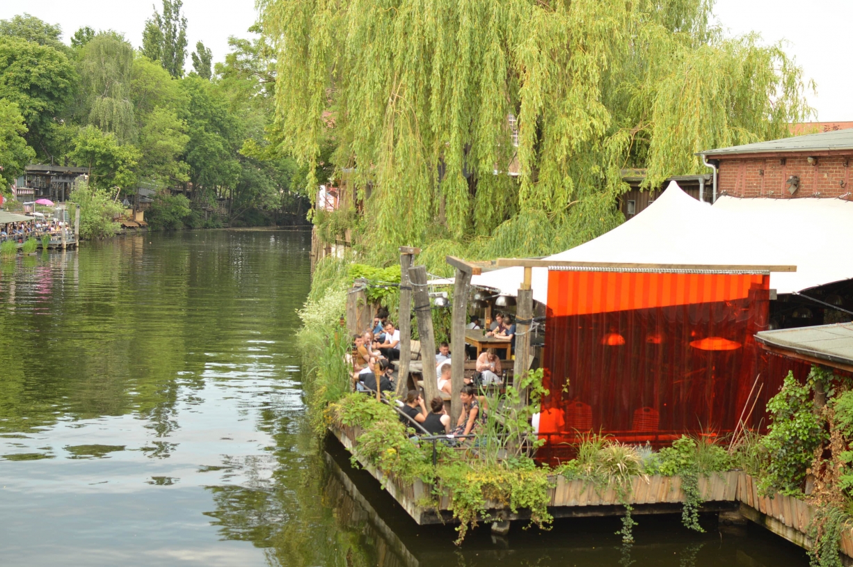 canal-side bars in Berlin