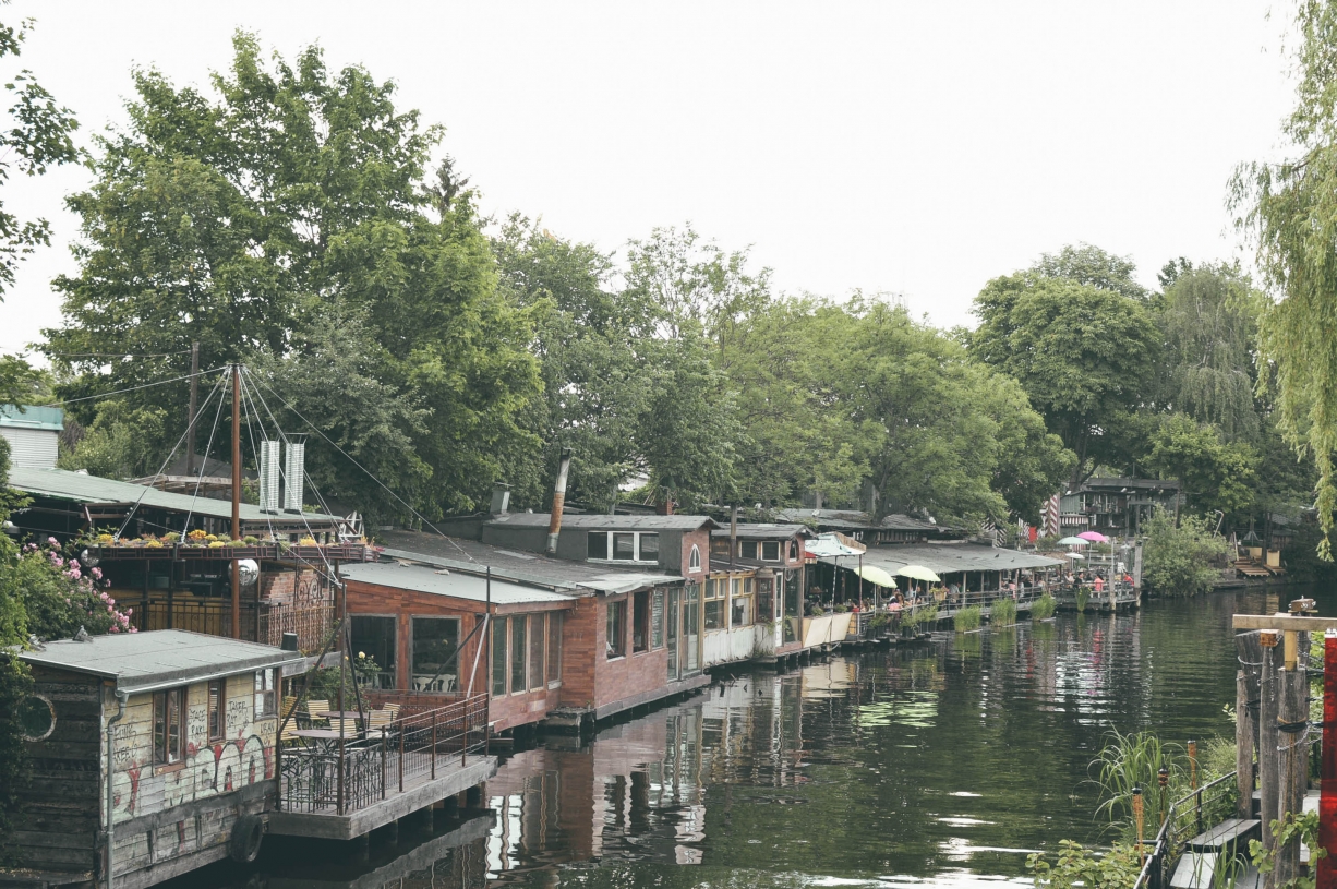 canal-side bars in Berlin