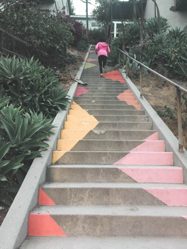 Stairs in Silver Lake LA
