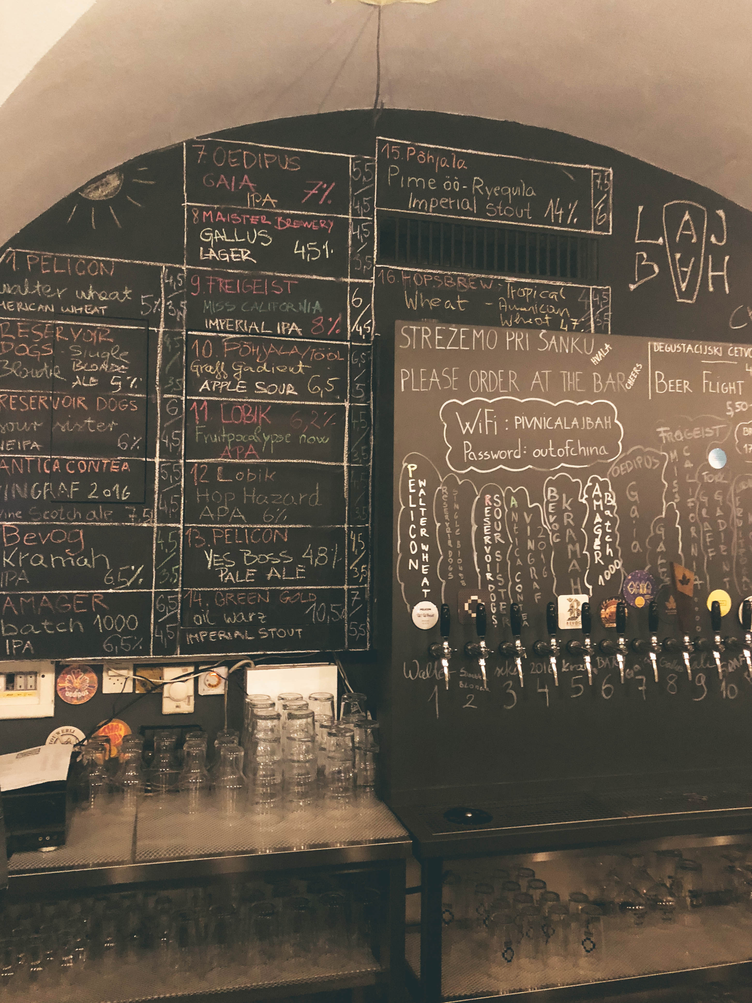 Lah Bah Beer bar Ljubljana